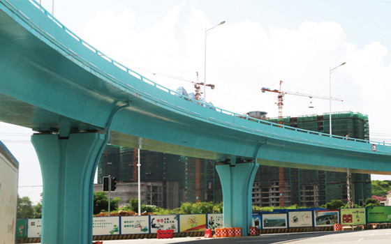 提升改造工程匝道桥