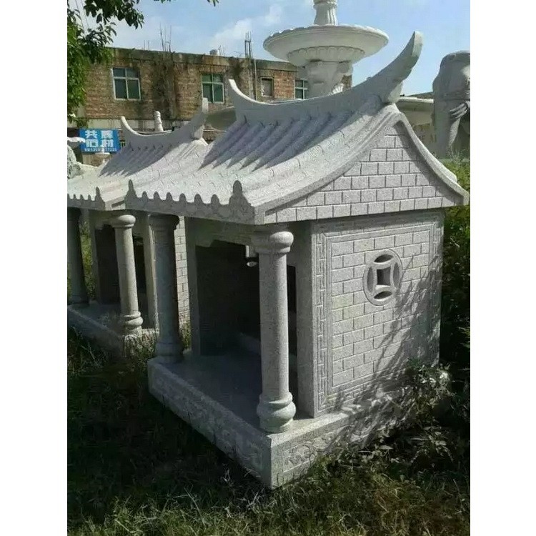 泉州土地庙石庙雕塑