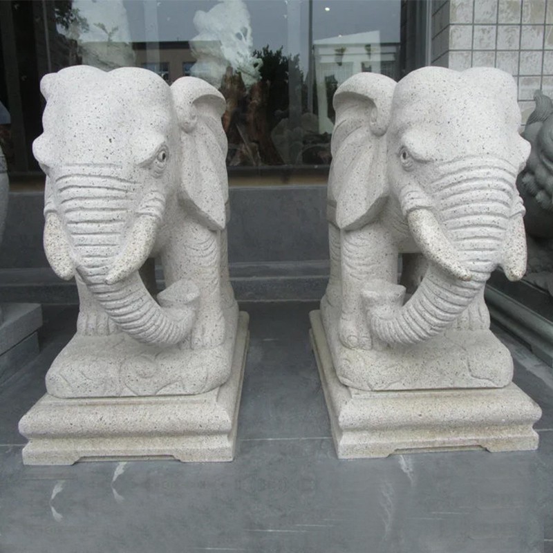 泉州花岗岩石雕大象